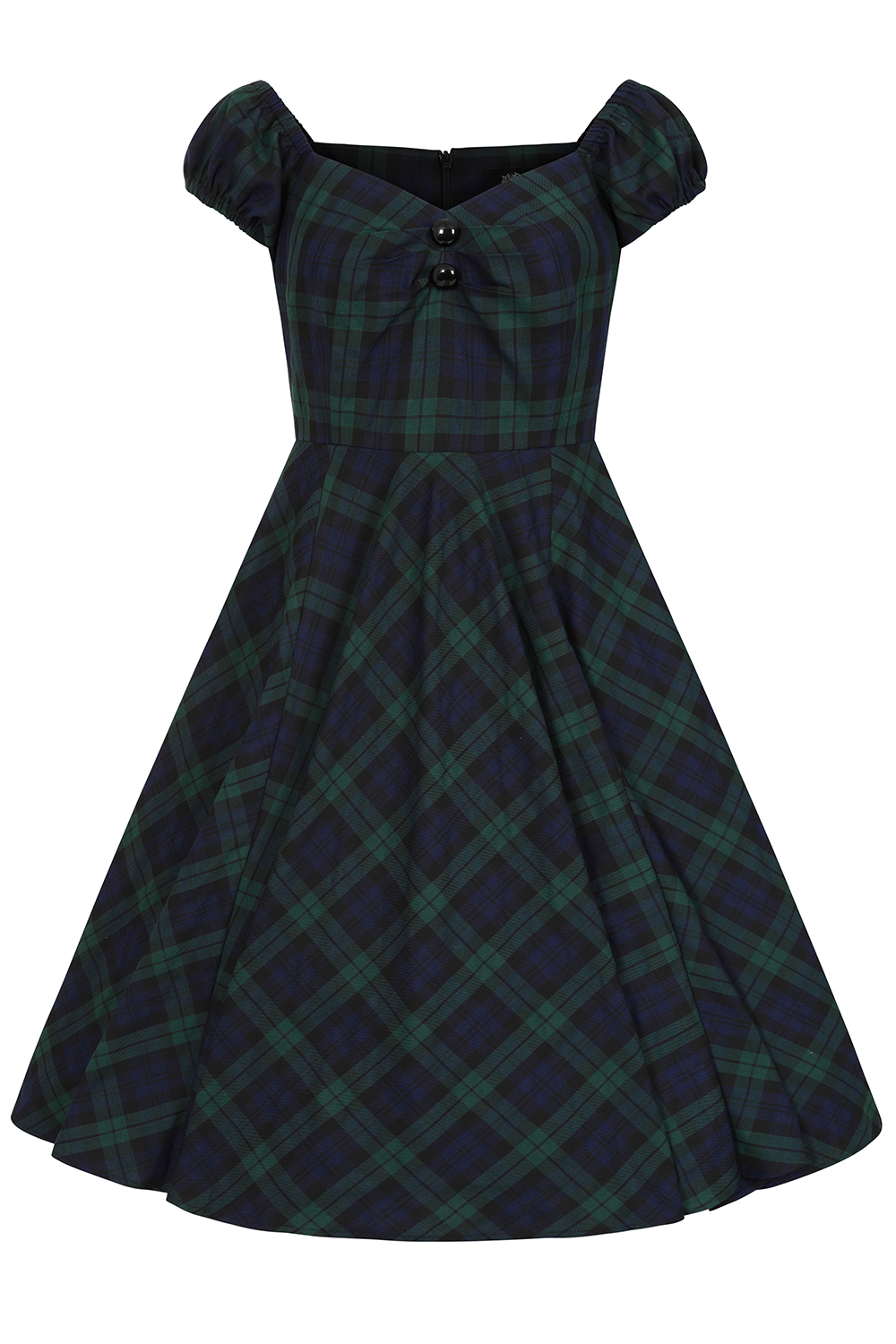 Judith Tartan Swing Dress